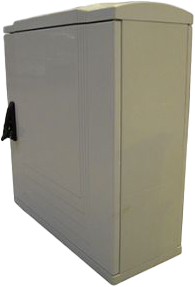 Vertical Electrical Kiosk (IP43)– Single Door for Heavy Installs
